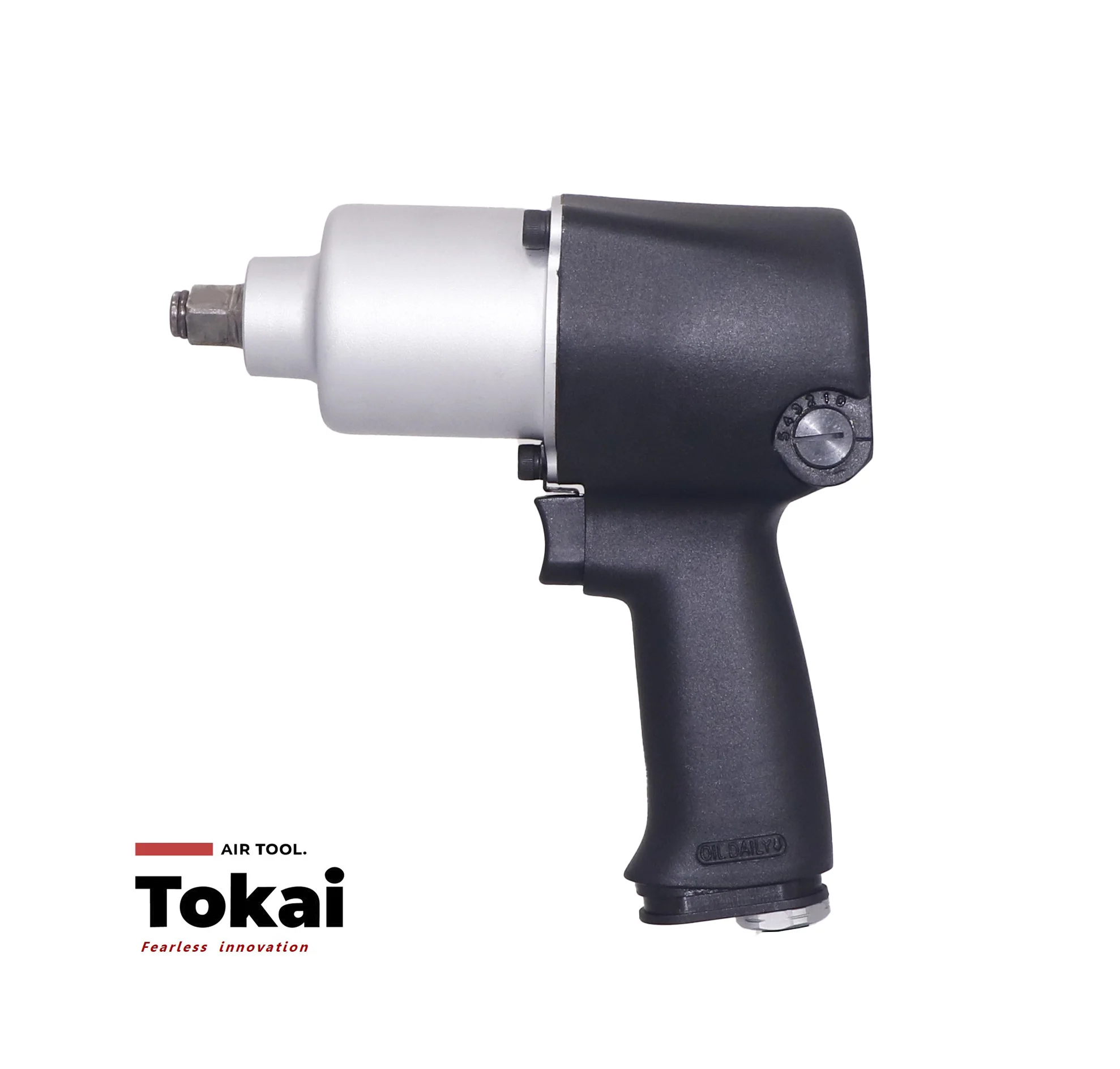 1/2 Square Drive Aluminum Air Impact Wrench 8000 RPM High Torque Pneumatic Impact Wrench