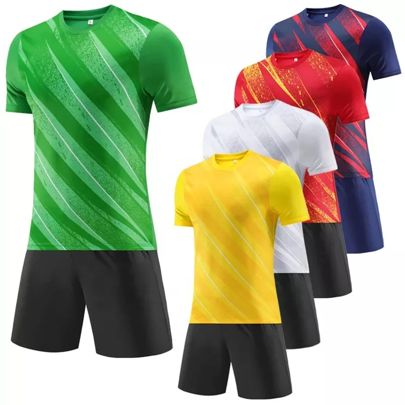 Custom Breathable Soccer T-shirts Quick Dry Football Shirt For Men Soccer Jersey, Argentina, Messi, Soccer Uniform, New Season