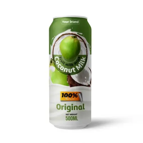 Coconut Milk Drink Fruity juice Canned 500ml from Viet Nam good taste and hot selling item good price wholesale