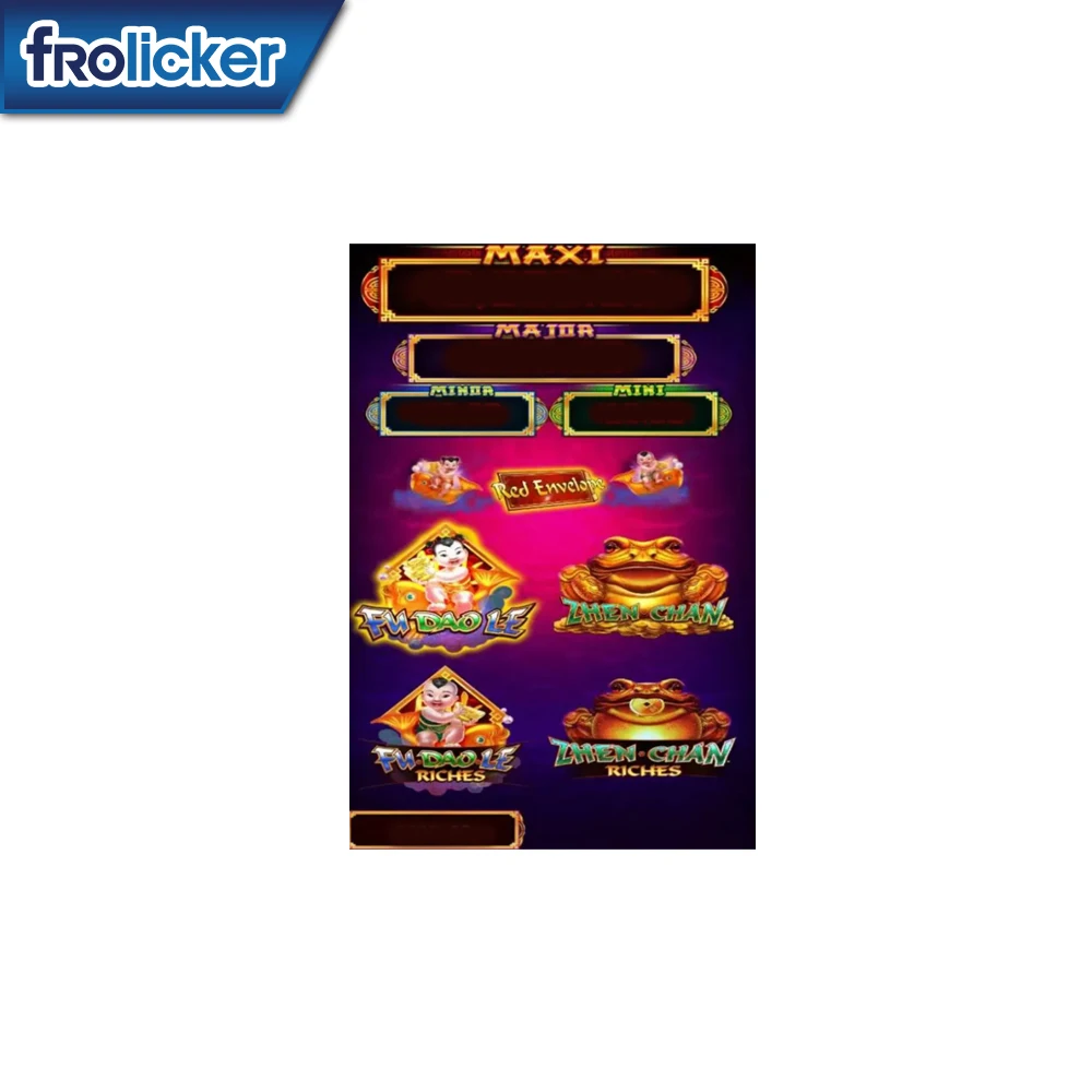 Latest High Profit Red Envelope 4 in 1 Game Bar Table Vertical Video Game Board tragamonedas maquina de juegos