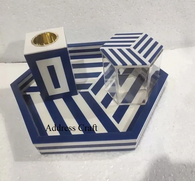 2024 Ramadan Arabian Islamic mother of pearl inlay incense burner arabic oud bakhoor wholesale Price incense burner gifts set