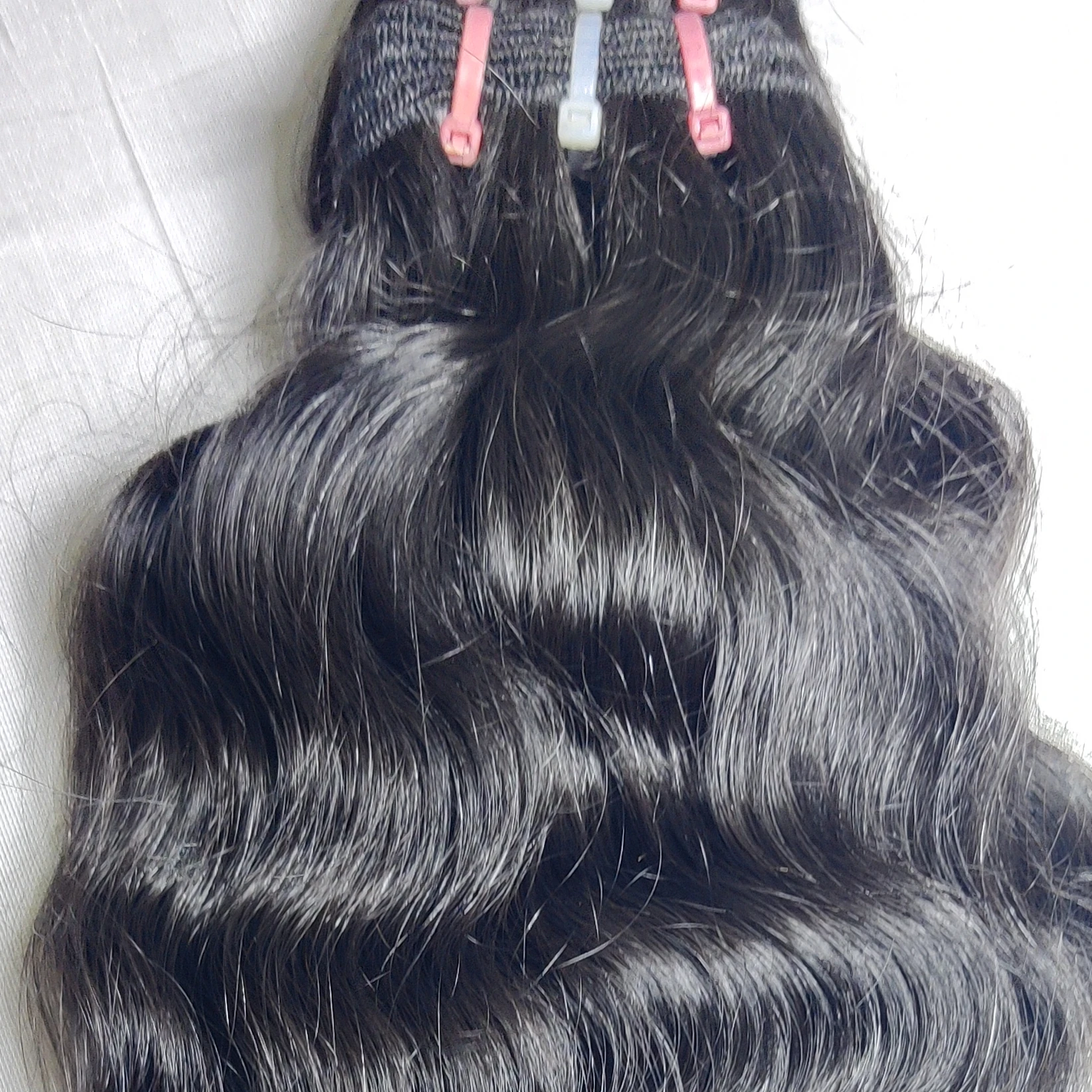 Indian Temple Remy Virgin Human Hair Extension  Natural Curly Hair Bundles Manufactures of Indian Supplier Jerry Hair Extensions