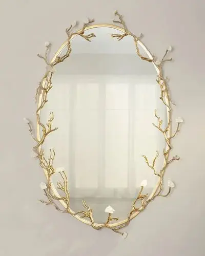 Aluminum Casted Large Size Mirror Frame Illuminated Luxury Mirror Living Hotel Bathroom Switch Defogger Round Bath Mirror