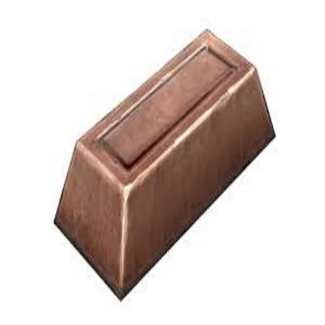 Copper Ingots Pure Copper Ingot 99.999% Phosphorous Copper Ingots