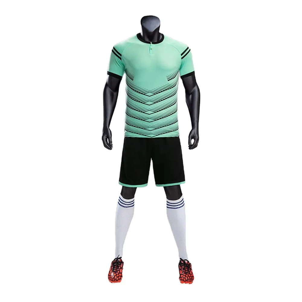 Custom 23-24 New Season Quick Dry Jersey Football Shirt high quality Uniform Sublimation Soccer Jersey Set Kid Soccer Uniform