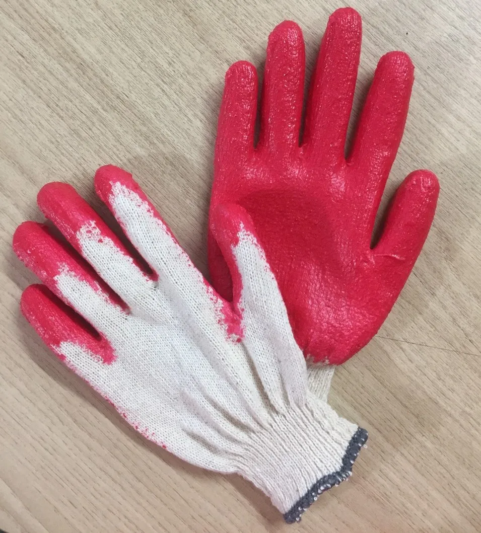 Top cheap Vietnamese Safety work gloves - Hot Selling Half Latex Coated Gloves - Working gloves for gardening
