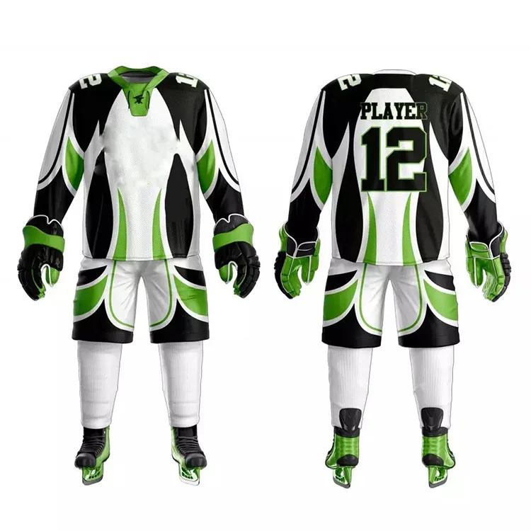 affordable price trending style  new arrived good quality latest Design All color plus size fashionable ice hockey uniform