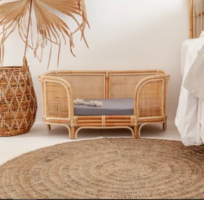 Ralf Rattan Dog Beds
