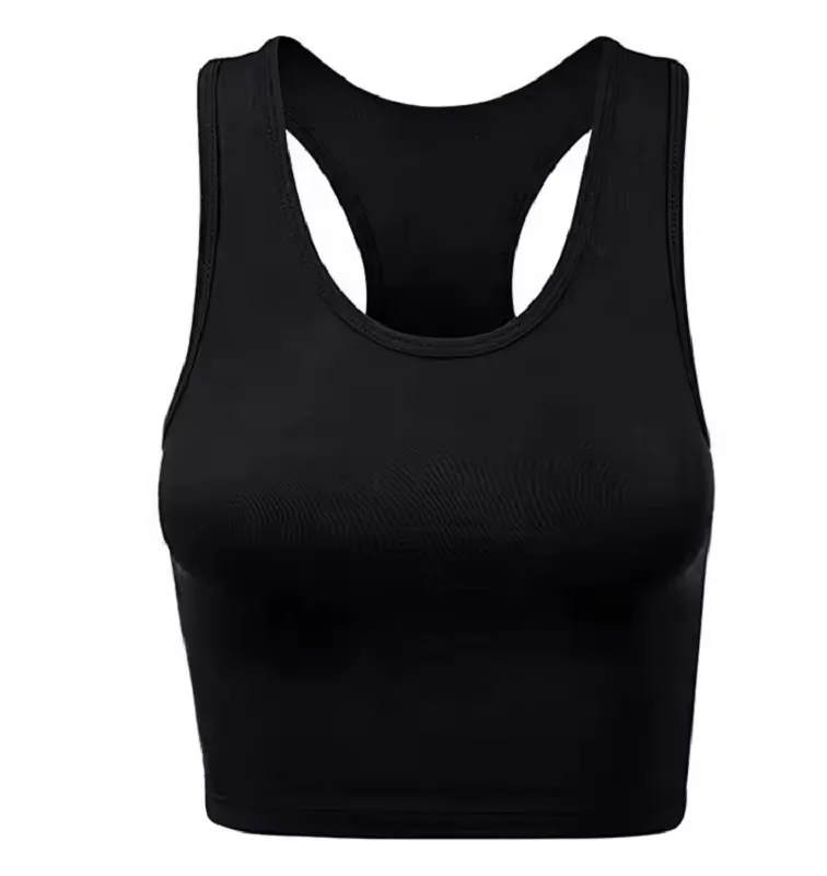 Custom Design Gym Fitness Workout Yoga Sports Bra High Quality New Seamless Candy Color Padded Model Yoga Wears