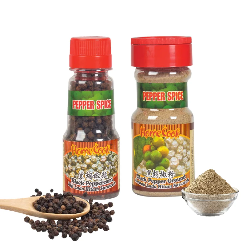 Premium Exporter Malaysia 100% Pure Ground Black Pepper 70g Low MOQ Price Mild Aroma Chicken Chop Seasonings Contact Supplier