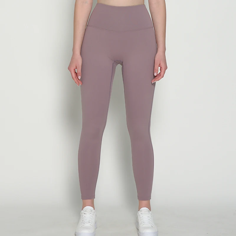 OEM Custom Tummy Control Gym Sports High Waist Yoga Pants Seamless Leggings