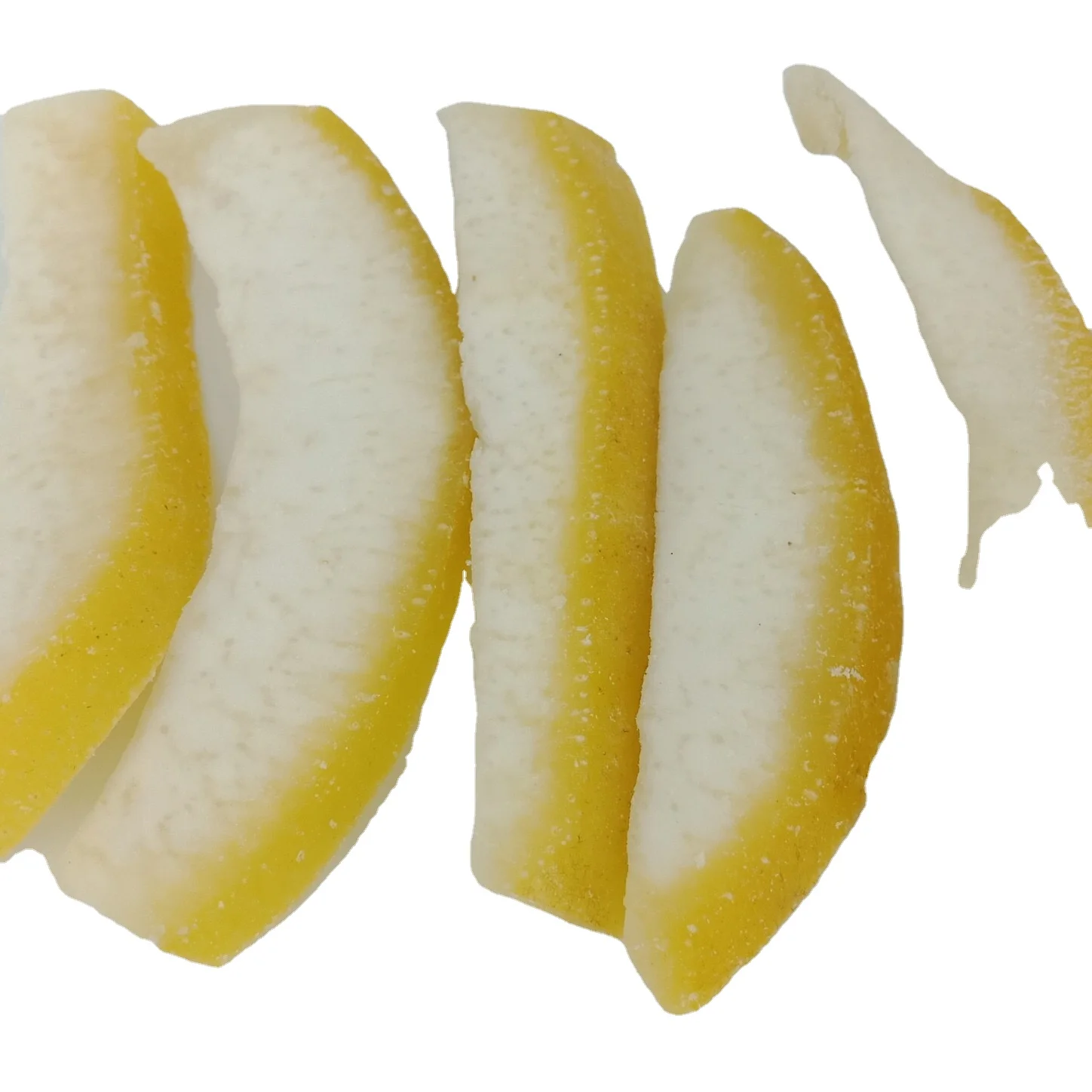 Dried pomelo skin natural color sliced eat healthy FOB factory best seller Thailand food grade