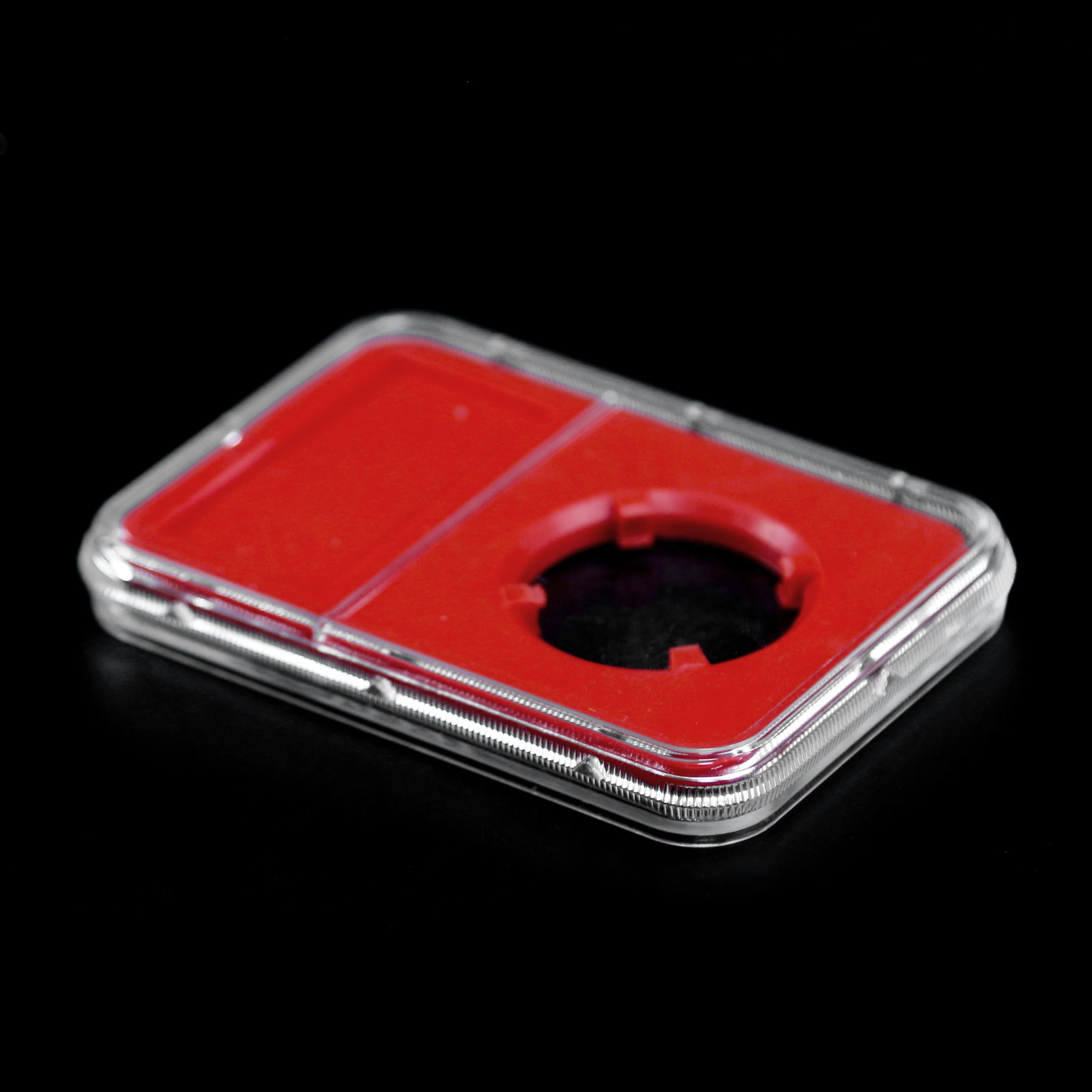 Grade Collection Coin Slab Ultrasonic Weld Commemorative Coin Holder Case Ngc Pccb Coin Capsule With Eva Lining