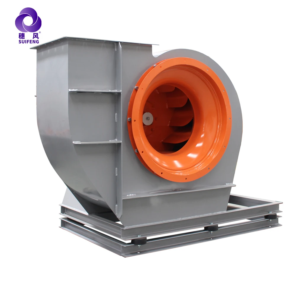 china 4-72 industrial high temperature resistant air exhaust duct belt centrifuge blowers fan machine