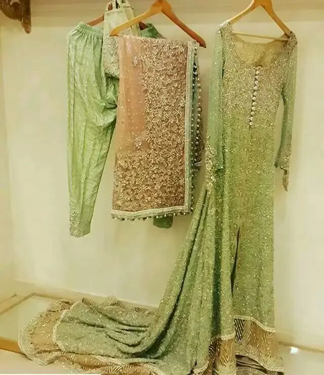 Modern Designer 3-Piece Linen Cotton Georgette Suits Indian Pakistani Style Plus Size Nightgowns for Summer on Wholesale