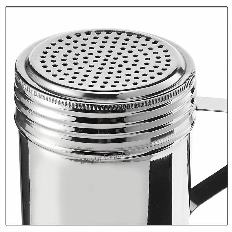 Stainless Steel Spice Shaker Metal Salt and Pepper Shaker