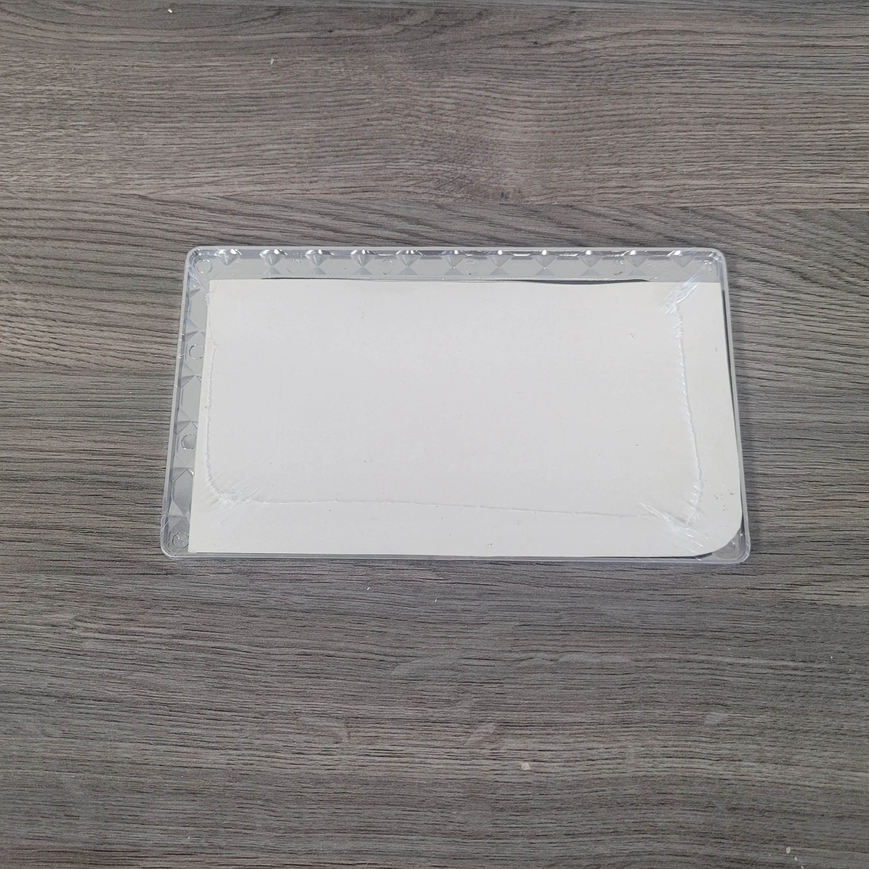 50cc Motorcycle Silver Diamond Plate License Plate Frame for Light Travel