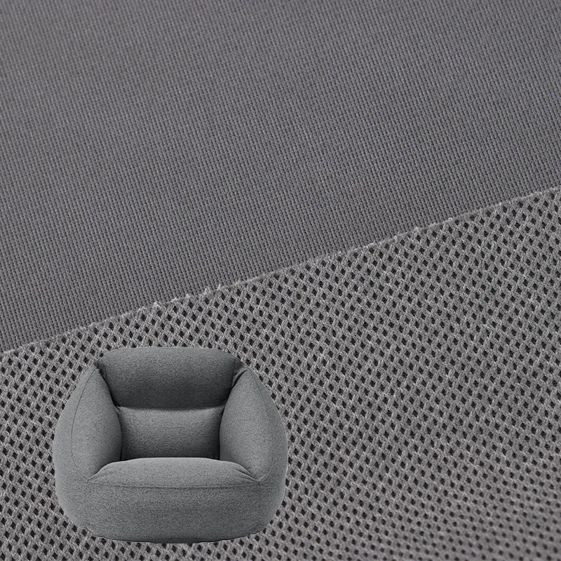 Custom Warp Knit Sofa Fabric 1.5% Wool 2% Linen 11.5% Tencel 12.5% Viscose 72.5% Polyester Wool/Polyester Linen Sofa Fabric