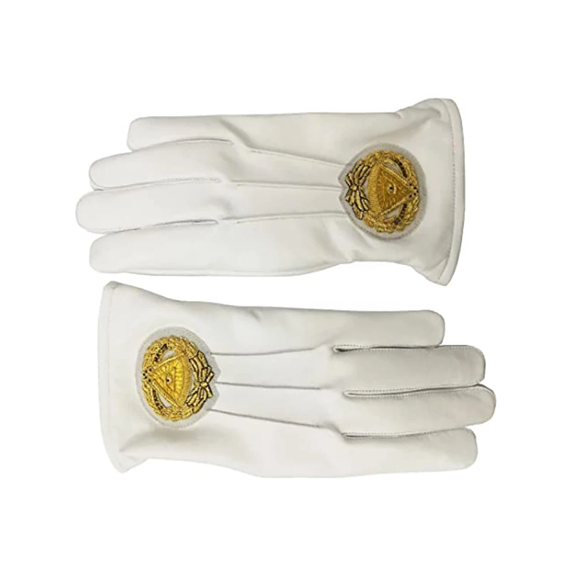 masonic cotton gloves