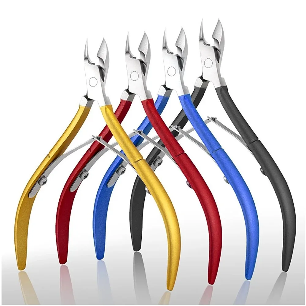 Wholesale Stainless Steel Nail Cuticle Nipper Dead Skin Pliers Cuticle Nipper with Handle