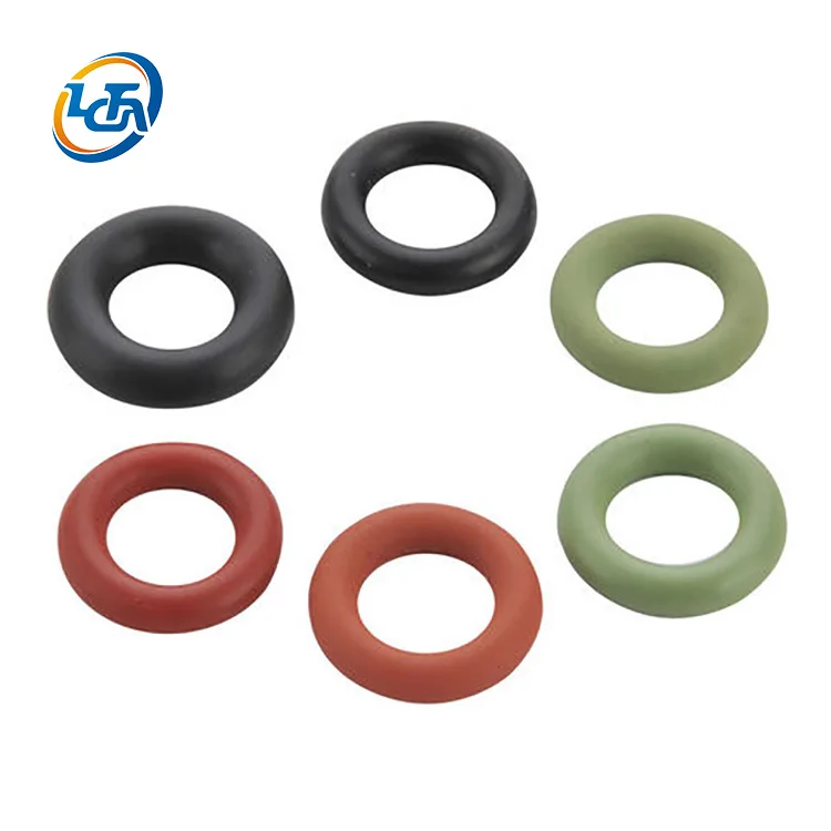 Various color and size flat rubber oring NBR HNBR rubber o-ring FFKM FKM NR EPDM Oring seals supplier