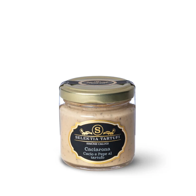 Соус Cacio e pepe с трюфелем, сделанный в Италии Selektia Tartufi
