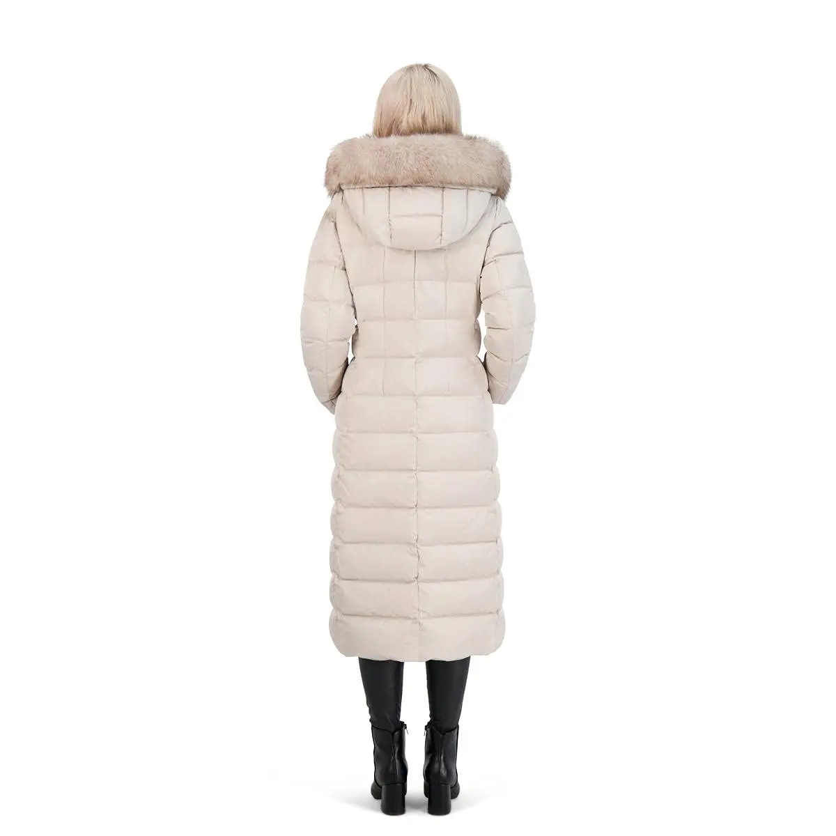 2023 Winter Padded Cotton Coat Female New Winter Hooded Long Coats Lightweight Coat