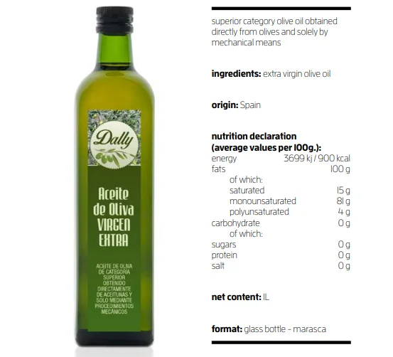idealistic cold pressed extra virgin olive oil with new brand for cooking and dressing
