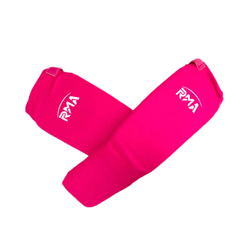 Washable MMA Elastic Cloth Shin Instep Padded Guards, Premium Leg Gear Guards Pads