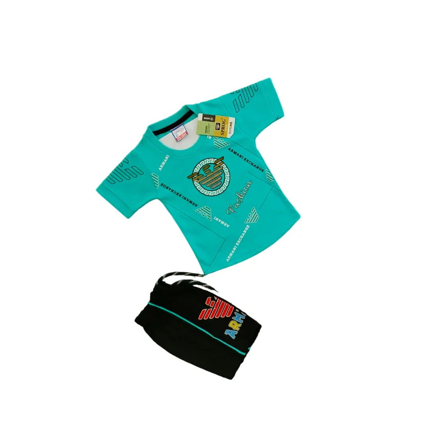 Modern Design Highly Fashionable Kids Clothing 2 Piece Clothing Set for Export Selling Available at Low Price