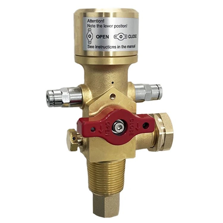 China 150bar CO2 Cylinder Solenoid Valve Automatic Fire Extinguisher System Valve