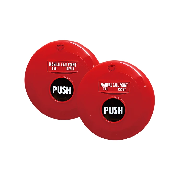 ECM3 пожарная сигнализация, адресная кнопка, ручная точка вызова (круглая)