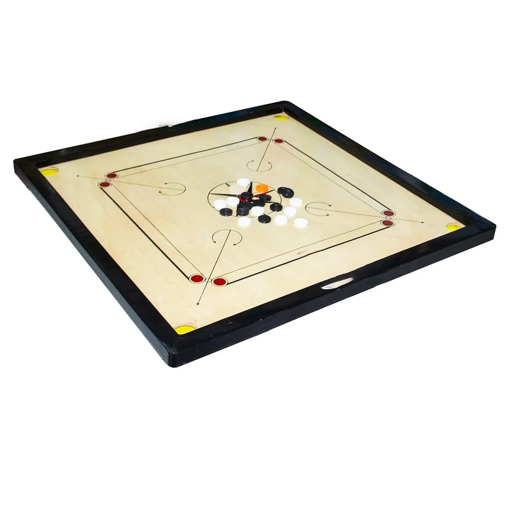 Top Seller Wholesale High Quality Carrom Board Set / Factory Direct Supplier 100% Natural Wood Hand Made Carrom Board