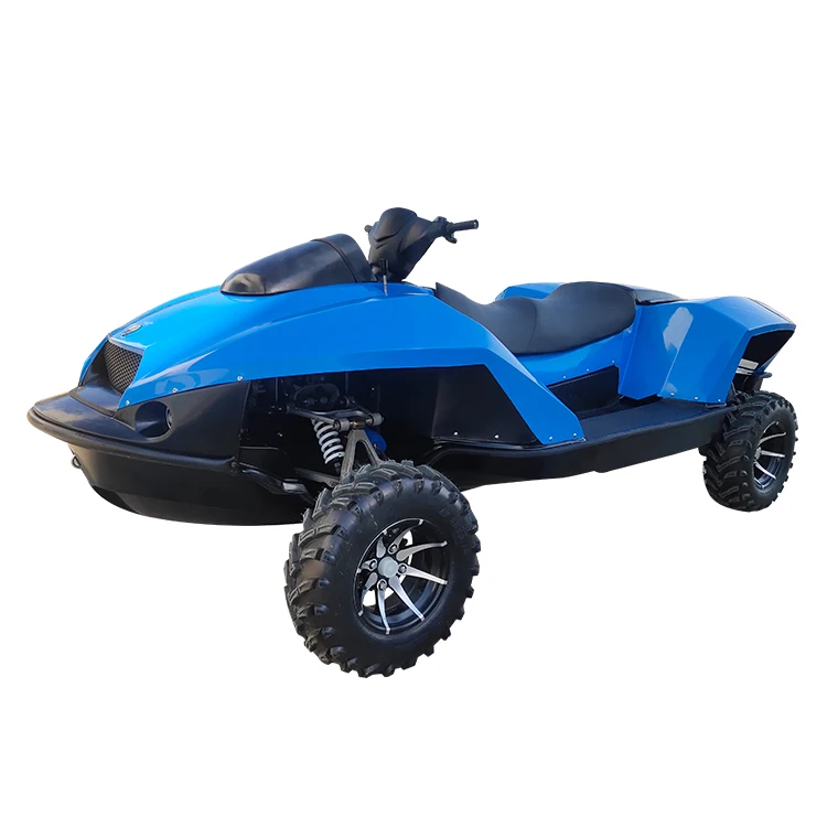 2023 New Selling Powerful Easy Drive Quadski 2 Seats 4 Wheel Personal Watercraft Amphibious Jetski