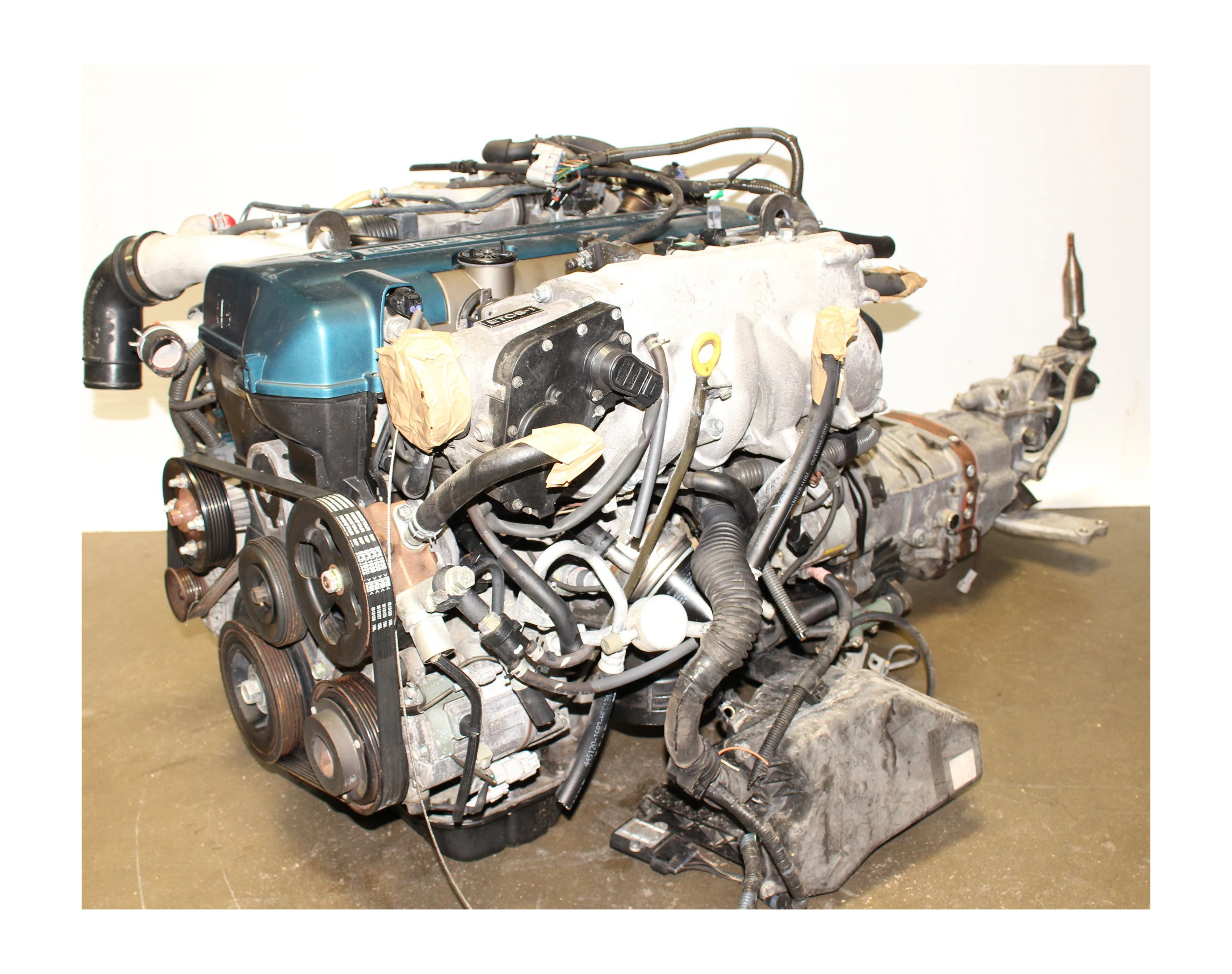 JDM 2JZ-GTE TWIN TURBO VVTI ENGINE with V161 6 Speed TRANSMISSION for T-OYOTA Diesel Motor
