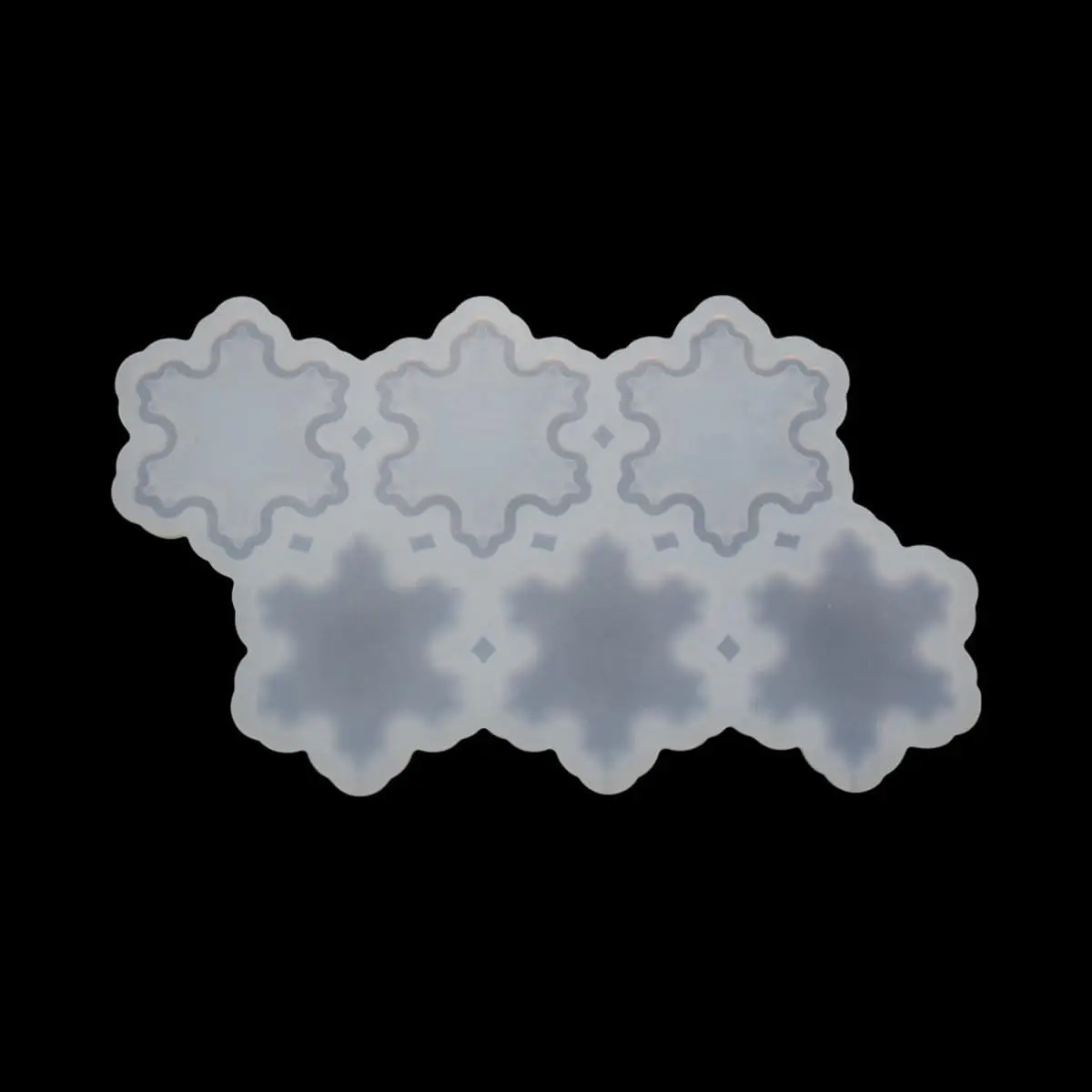 1PC Cartoon Lollipop Silicone Mold Snowflake Handmade Candy Mould Cake Decorating DIY Making Tool