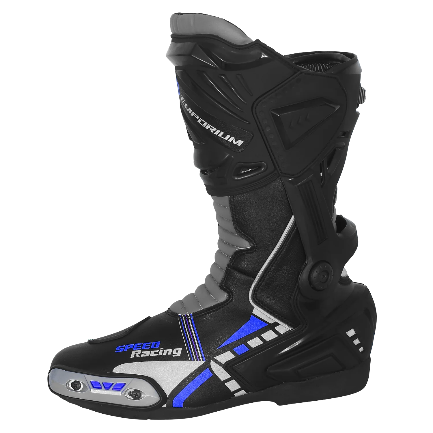 New Style Motor bike Shoes Customer Motorcycle Leather Race Shoes Biker Racing Motorbike Leather Shoes