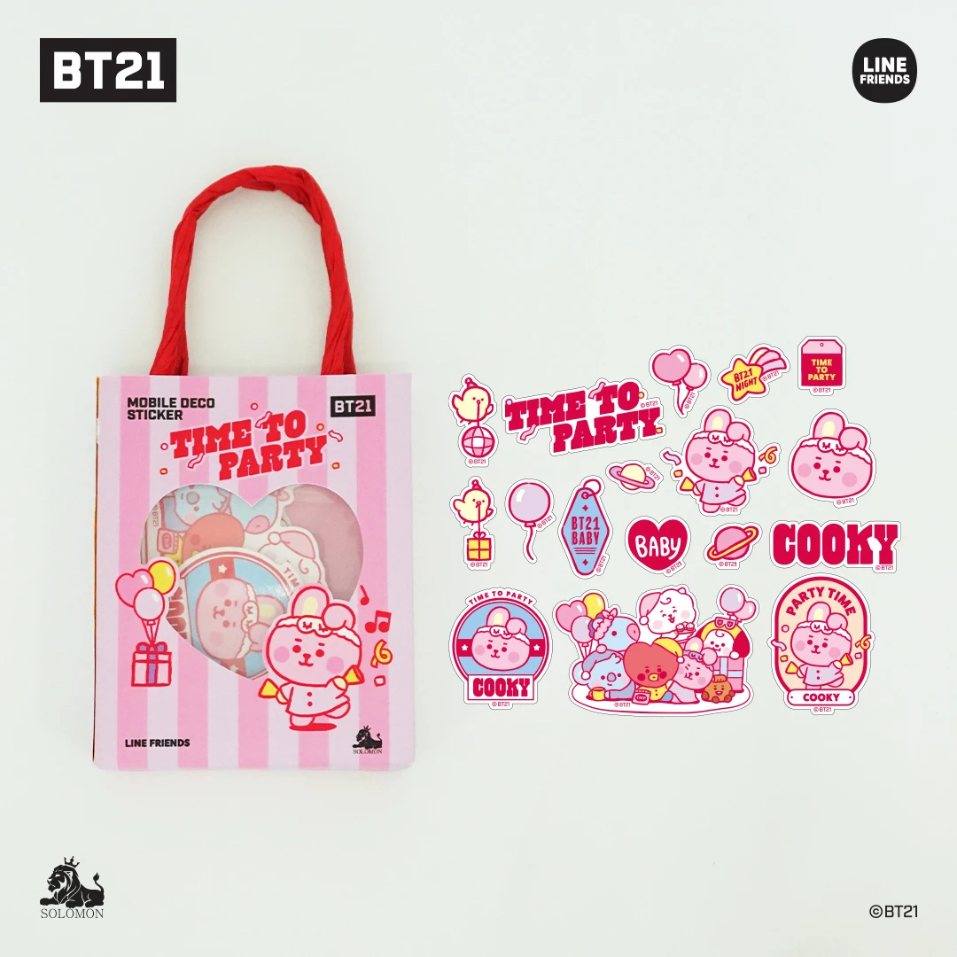 BT21 Minini Mobile Sticker Delivery from Korea on the fastest way Best Price and Good Product High Quality and Hot Selling