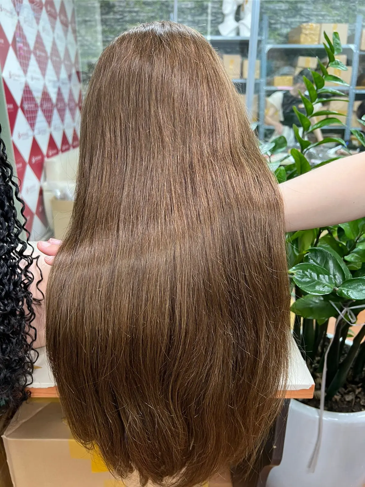 Beautiful Front Lace 13x6 Wigs Silky Natural Straight Wholesale Factory 100% Human Hair Natural Color