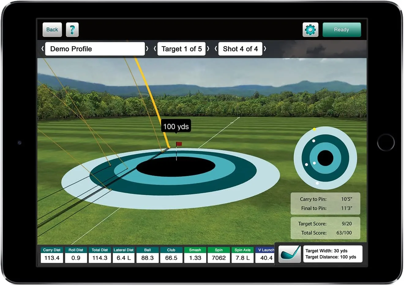 BIGSALE FlightScope Mevo Portable Golf Launch Monitor, Rangefinder and Simulator | 20+ Full Swing and Short Game Data
