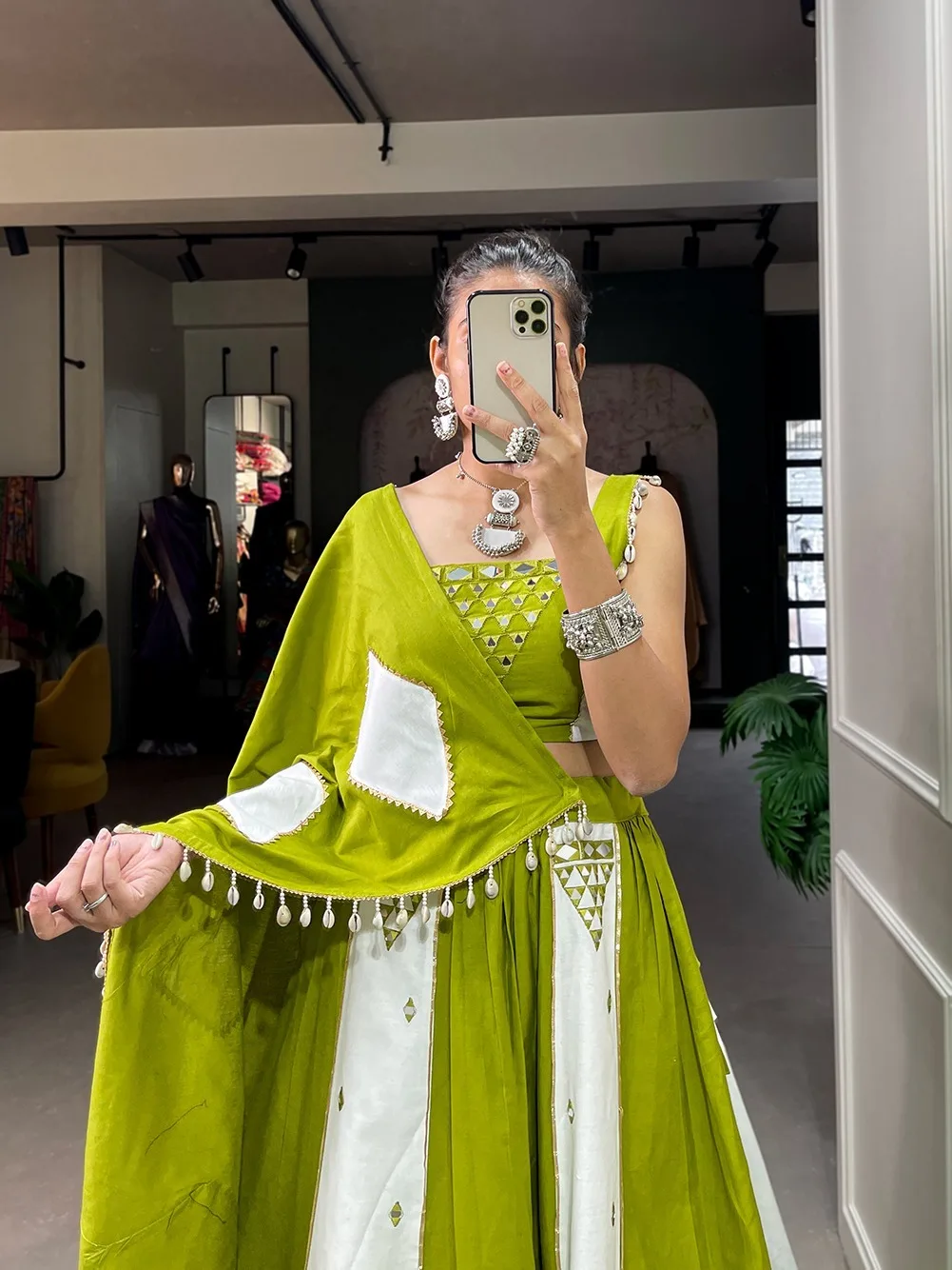 Designer cotton navratri lehanga choli for women wedding online shopping surat india pakistani wedding royal dresses for 2023