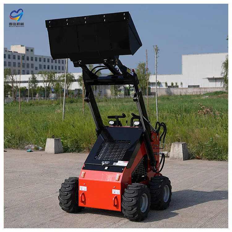 High Efficiency Compact Tractor with Loader and Backhoe Small Loader High Quality Mini Telescopic Loader