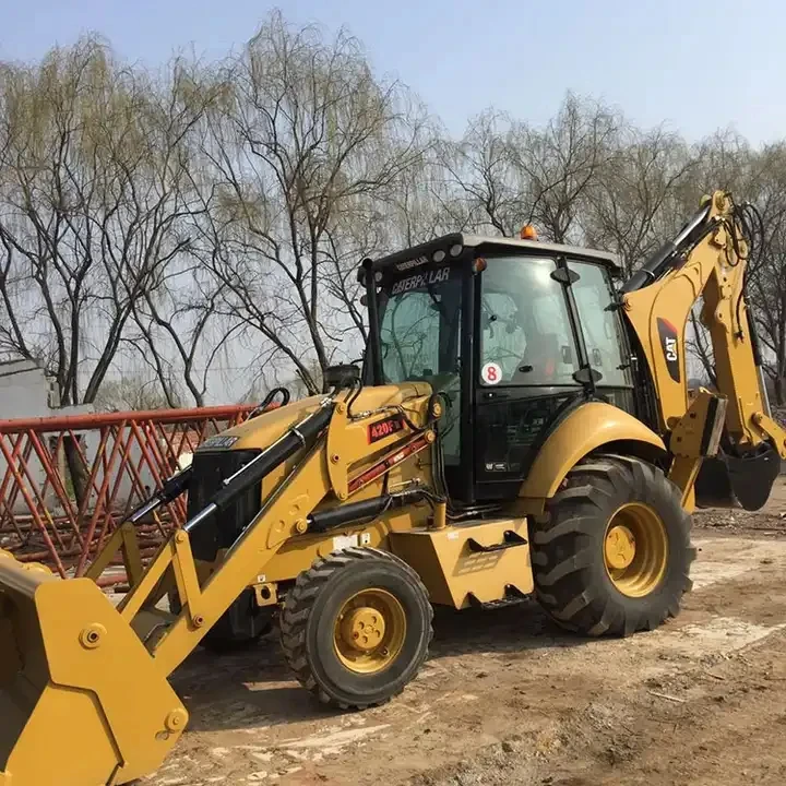Ретро экскаватор 420 F гусеница в наличии cat 432F готов к отправке cat 430f все в наличии