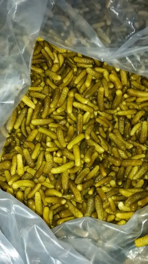 Фрукты огурцов маринованных перьев
