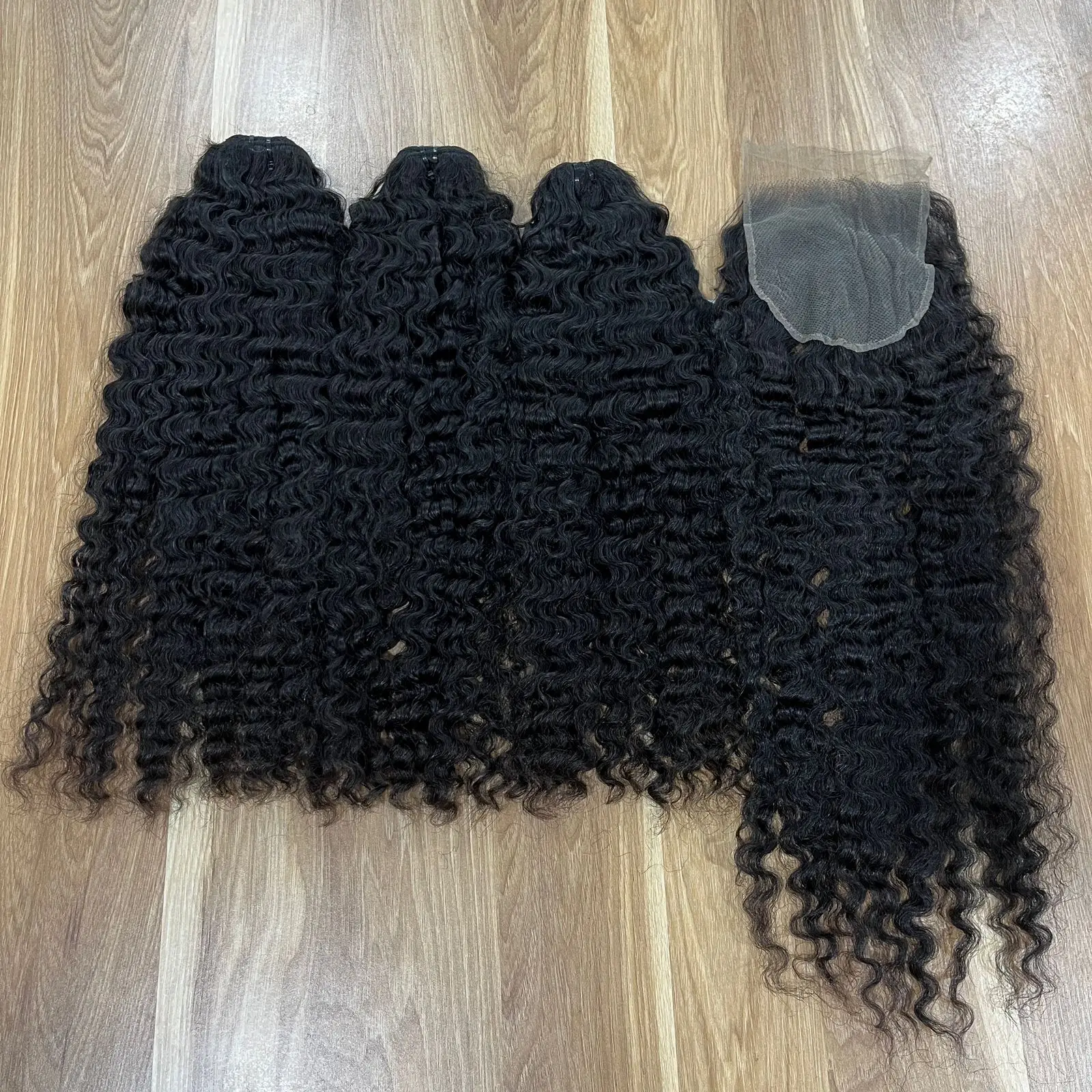 Hot Sale Burmese Curly Remy Hair Extensions Soft Shiny Full End Real Vietnamese Human Hair Machine Double Weft Factory Price