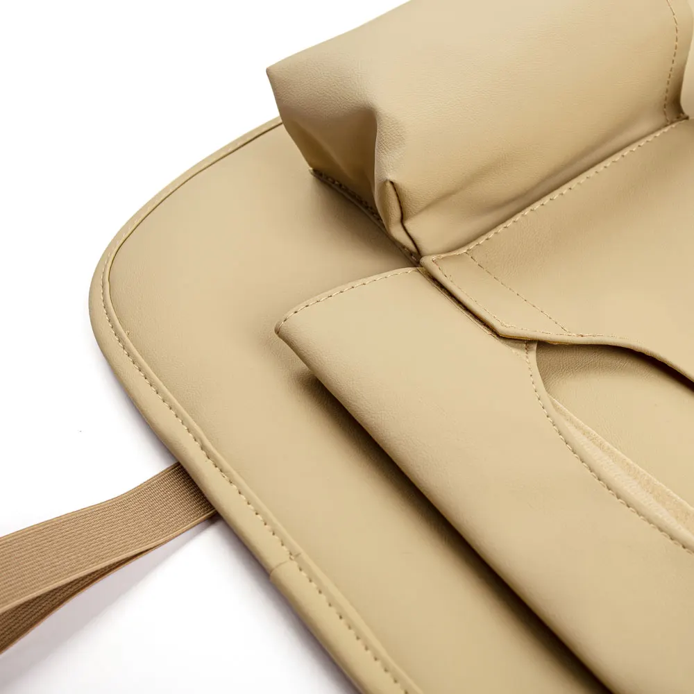 Органайзер на сиденье автомобиля, водонепроницаемый и прочный протектор, с несколькими карманами, с лотком, для хранения в автомобиле