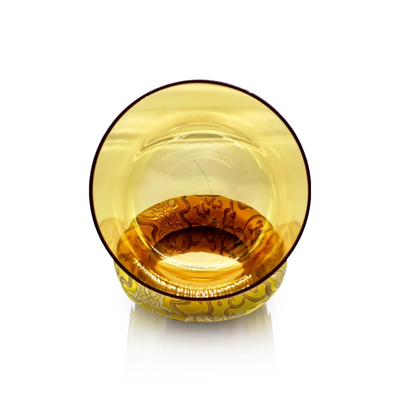 Amazing sound Alchemy Citrine Chakra Tuned Alchemy Clear Cosmic Quartz Crystal Singing Bowls for Sound Healing Meditation