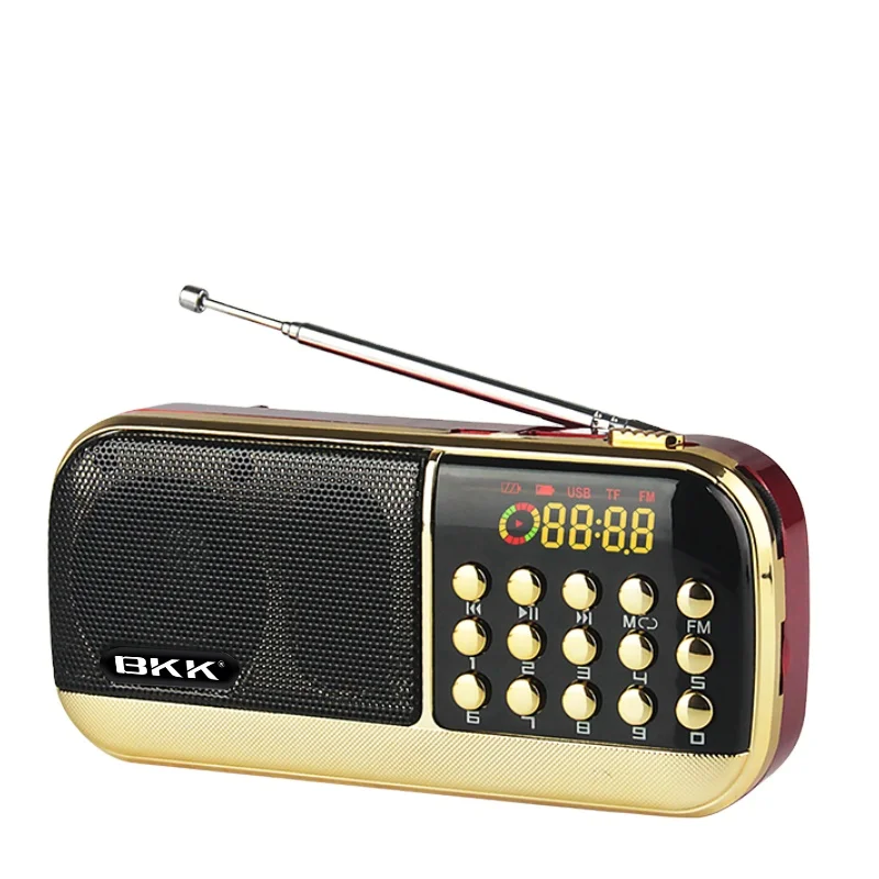 BKK best selling radio mini wireless multifunctional portable easy to take with you handle speaker