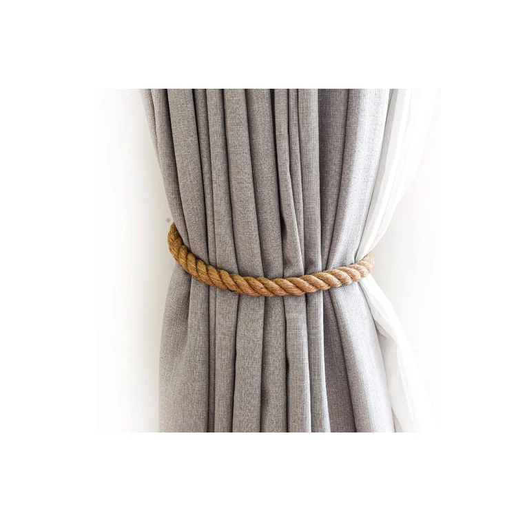 Accessory tie back hooks curtain holder tiebacks round tieback spring tie back ropes design piece with sale