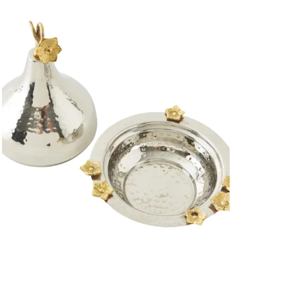 modern decorative metal fancy bowl